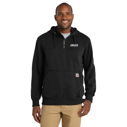 Carhartt ® Rain Defender ® Paxton Heavyweight Hooded Zip Mock Sweatshirt - CT100617