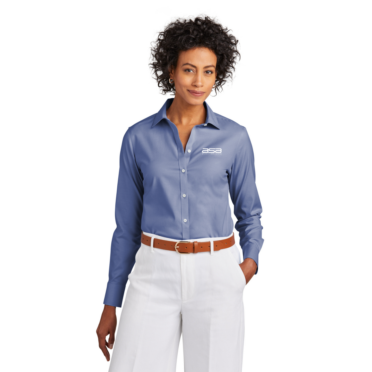 Brooks Brothers® Women’s Wrinkle-Free Stretch Pinpoint Shirt - BB18001